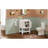 24" Modern Bathroom Vanity With Elegant Twill Design & Soft-Close Hinges, Bathroom Cabinet With Back Open Structure, Adjustable Shelf