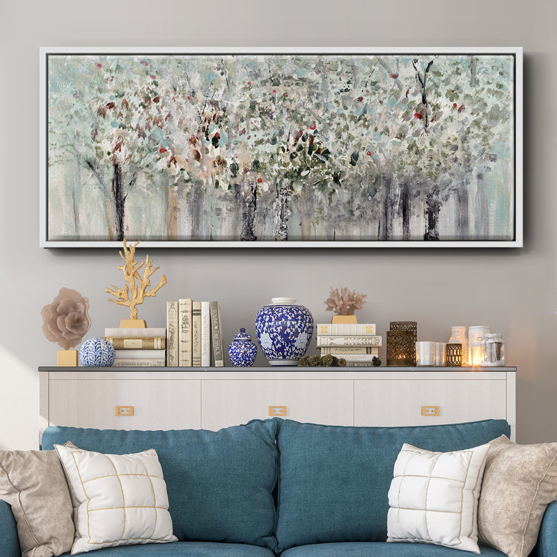 «Morning's Soft Light», reproduction sur toile encadrée, Blanc, H 8 po x l 20 po x P 1,5 po