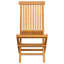 Chaise bistro d'extérieur avec coussins VidaXL-70505686