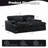 Oversized Upholstered Sleeper Cloud Couch-1329448575