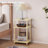 Junya Top End Table with Storage-1598947494-1598947493