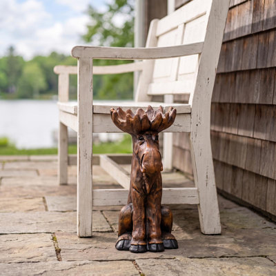 Statue de jardin orignal Cabin Fever