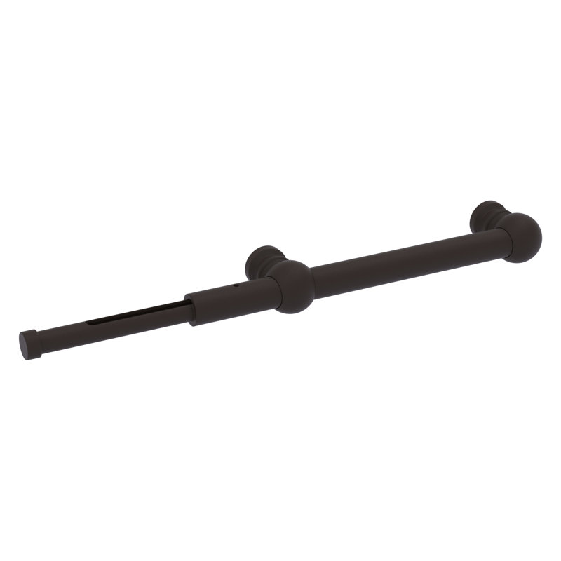Tige de valet extensible de style traditionnel, Bronze huilé