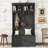 Multifunctional Hall Tree With Storage Shoe Bench, Ideal For Organizing Entryway And Hallway, Featuring Hooks And Display Shelves
