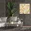 Art mural sur toile Shimmering 3 pi par Albena Hristova, 37 po x 37 po