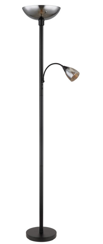 Quintilla 178cm Powder Coated Torchiere Floor Lamp
