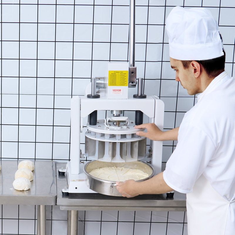Manual Dough Divider 18PCS Hand Press Dough Cutter Bread Maker for Bakery