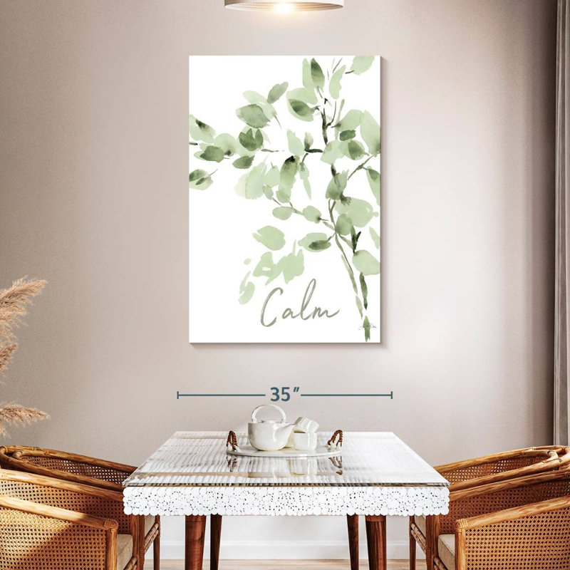 Harnek Cascading Branches II Calm, 48" H x 32" W