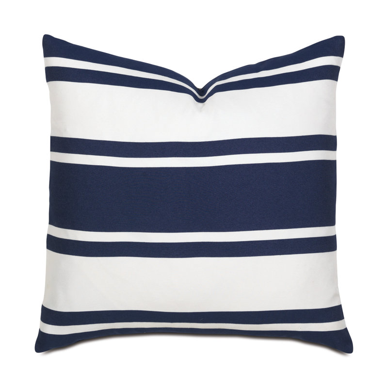 Summerhouse Square Pillow Cover & Insert, Polyester