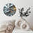 Artistic Silver Clock