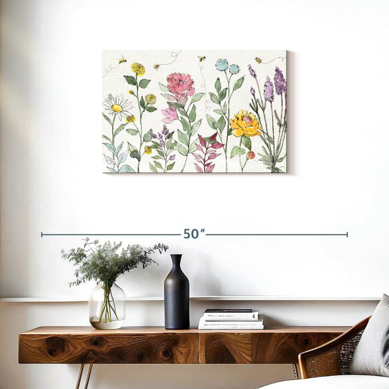 Harnek Honeybee Blossoms I, H 20 po x l 30 po