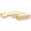 Ensemble de conversation modulaire 13 pièces-75397464-75397467