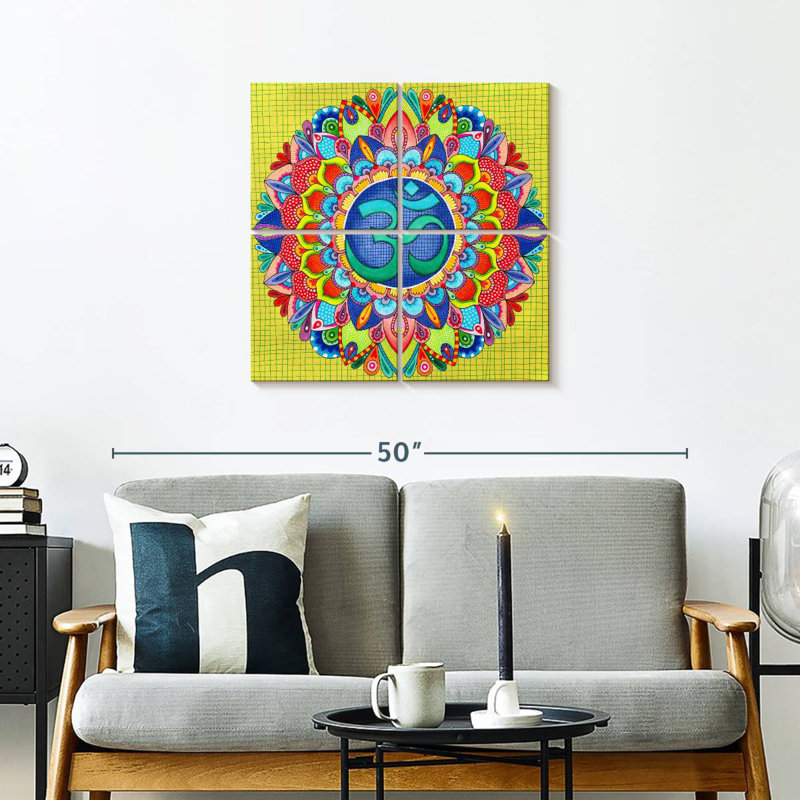 Adella Om Mandala, H 26 po x l 26 po
