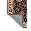 Tapis brun lavable à la machine-1947788955