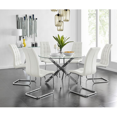 Tierra Dining Set with 6 Chairs