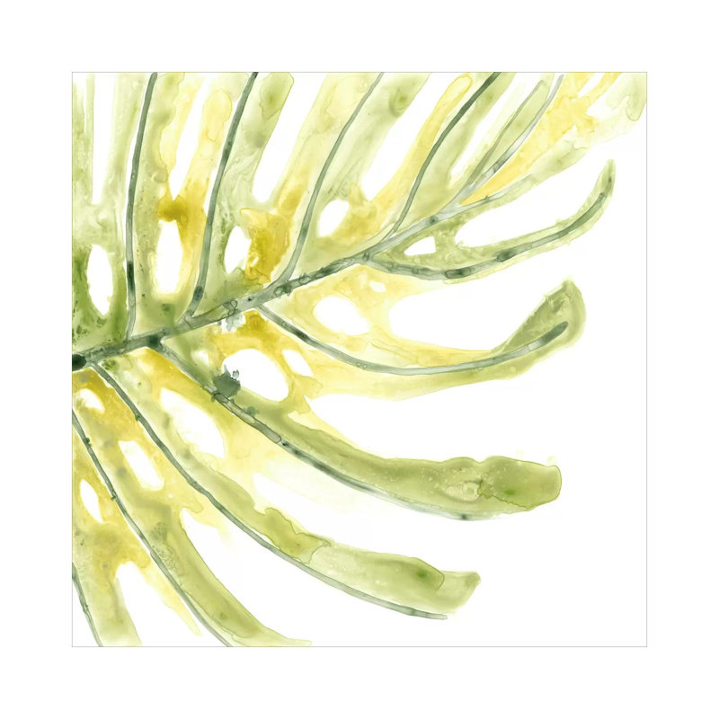 Verdant Impressions IX by June Erica Vess - Wrapped Canvas Gallery-Wrapped Canvas Giclée, 30.48cm H x 30.48cm W