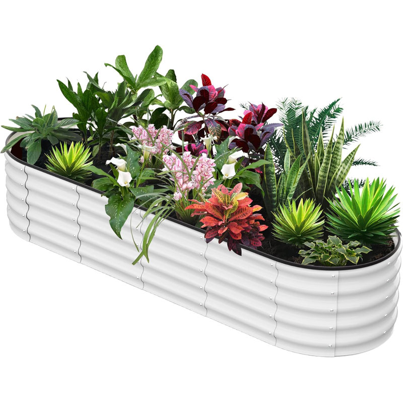 Raised Garden Bed, Beige