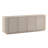 68" TV Stand for TVs up to 75" with Fluted Doors & Cable Management — Alder White Transitional Media Console for Living Room | Canton-1010349923