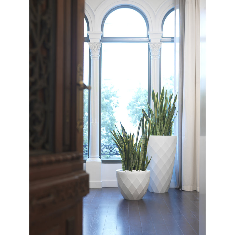 Vases Resin Pot Planter, 39.25" H x 25.5" W x 25.5" D