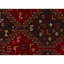 Hand Knotted Wool Area Rug in Red