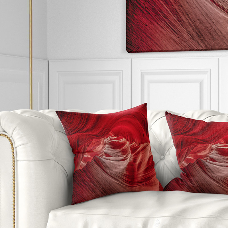 Coussin Landscape, 18 po x 18 po, Coussin décoratif