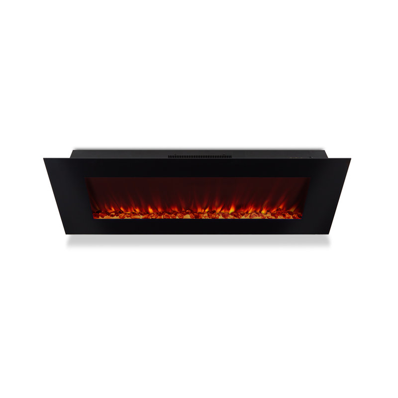 DiNatale 50" Wall-Mount Electric Fireplace by Real Flame, Black