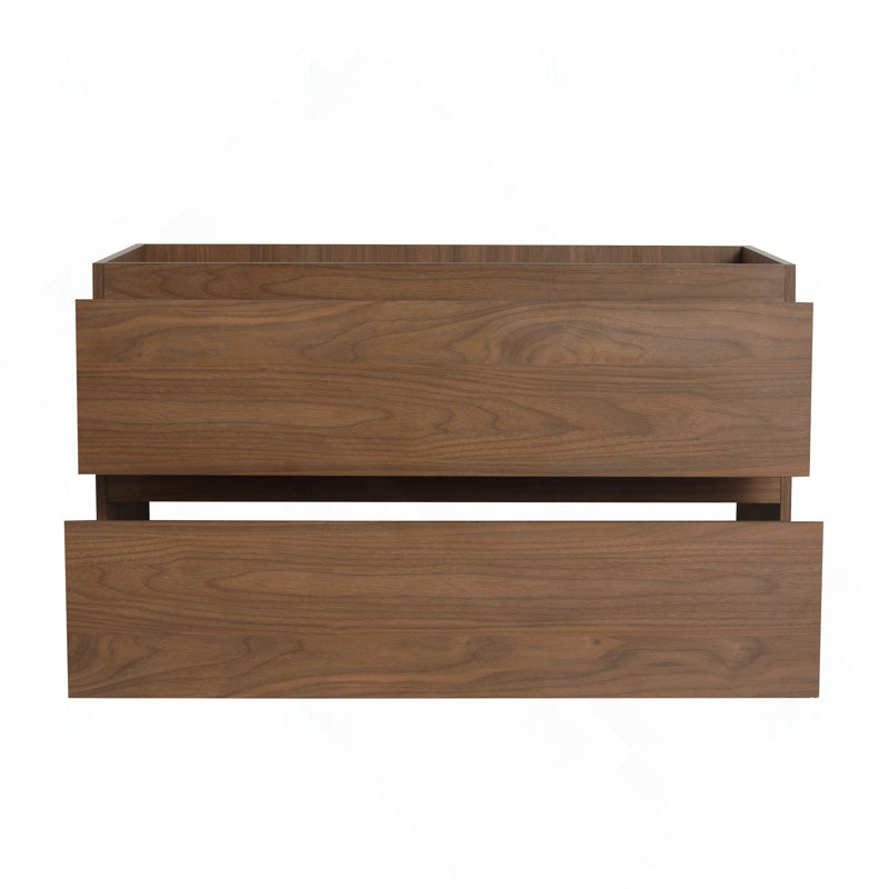 36" Wall-Mounted Bathroom Vanity Cabinet Base