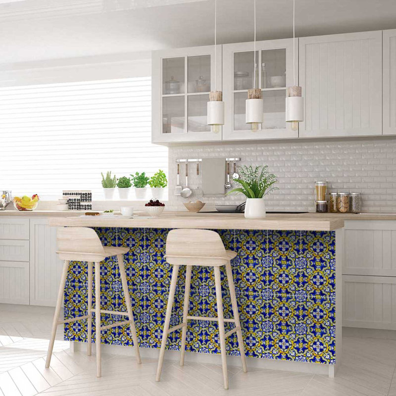 12'' W x 12'' L Vinyl Peel and Stick Mosaic Tile
