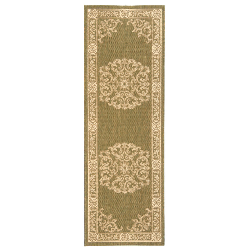 Galena Performance Oriental Indoor/Outdoor Area Rug, Runner 2'4" x 6'7"