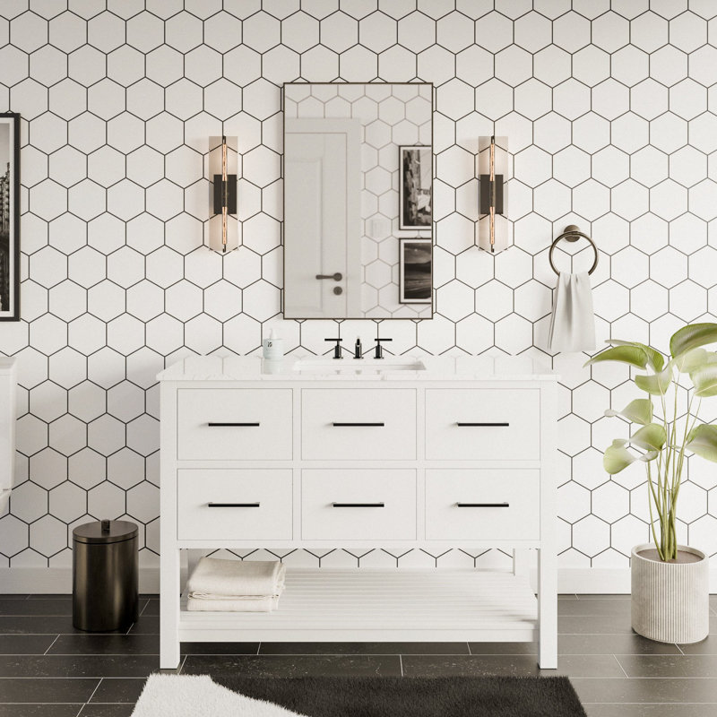 Meuble-lavabo 48 po Frey
