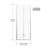 Bi - Fold Swing Pivot Shower Door With Finish Hardware, Heavy Duty Handle, Silent Switching And Easy Installation 30" W X 72" H 1/4"  6Mm  Tempered Glass, Corrosion Zinc Alloy Parts, Reversible-124249947