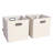 Jiaessentials Faux Leather Cube or Bin Set-78278003-78278005