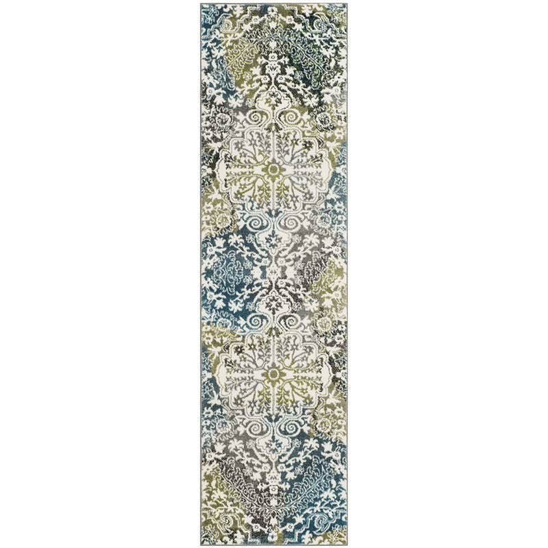 Tapis oriental performance Sharmila, Tapis de couloir 2 pi 3 po x 8 pi