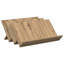 Wood Free Standing Magazine Rack-418295311