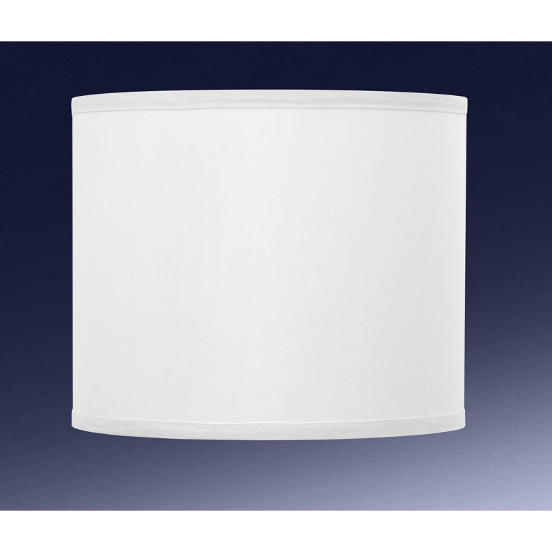 10 in. H Fabric Drum Lamp Shade