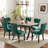 Rectangle Dining Set with Tufted Dining Chair-16201479-16201496