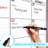 Large 36"x48" White Board Calendar Dry Erase Calendar For Wall Big Dry Erase Wall Calendar 