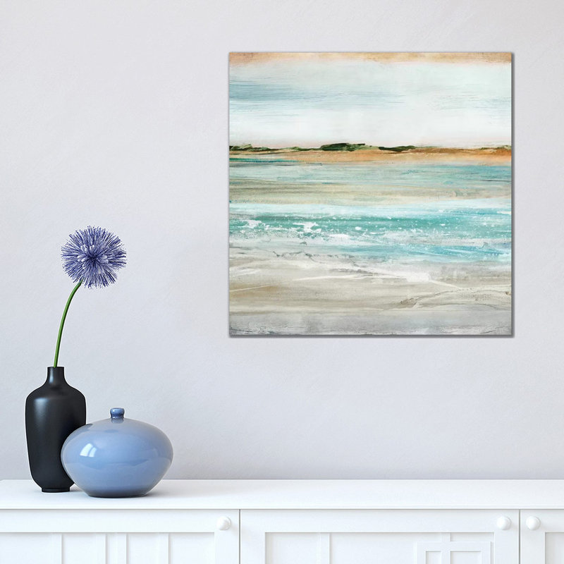 Retrospective I by Isabelle Z - Painting on Canvas, Wrapped Canvas, 45.72 cm H x 45.72 cm W x 1.91 cm D