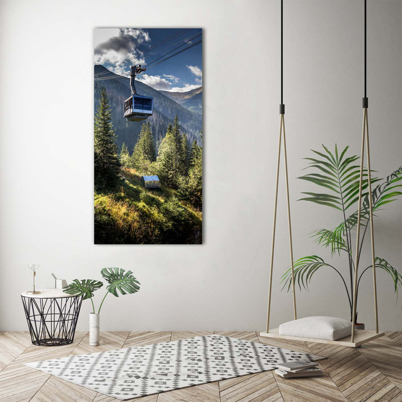 Roller Coaster - Wrapped Canvas Print