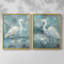 Impression encadrée Coastal Egret I-Premium - prête à être accrochée - aucun clou requis - aucun clou requis-489519917-489519914