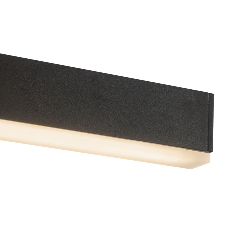 Vega 19-in Black dimmable LED Picture Light, Matte Black, 19.00