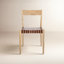 Chaise d'appoint en bois massif Cosme-453435654