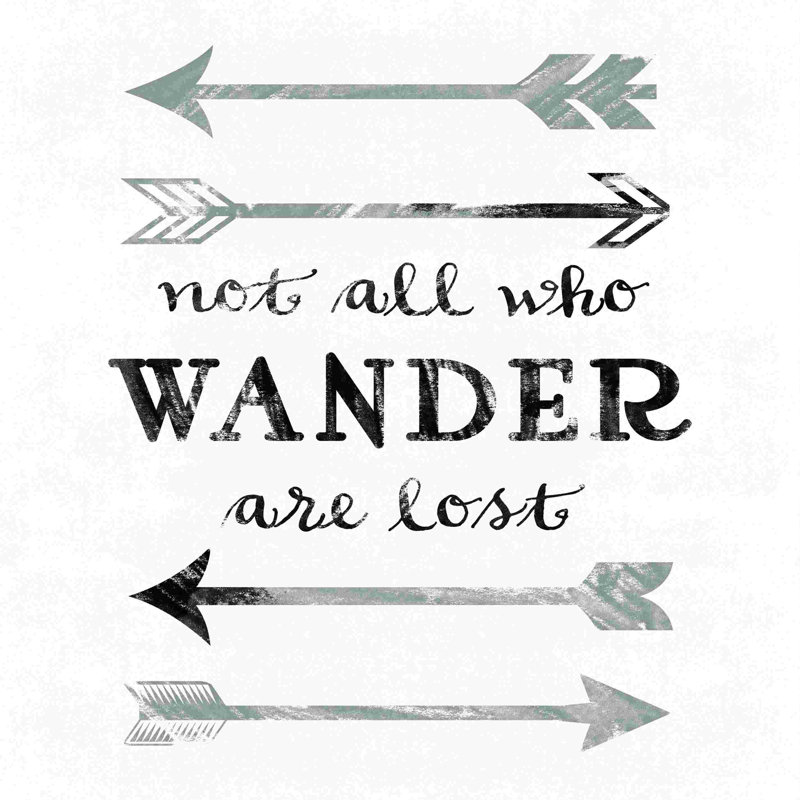 Not All Who Wander Are Neutral, H 12 po x l 12 po