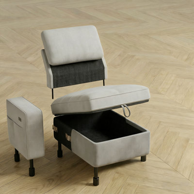 105" Upholstered Reclining Sofa