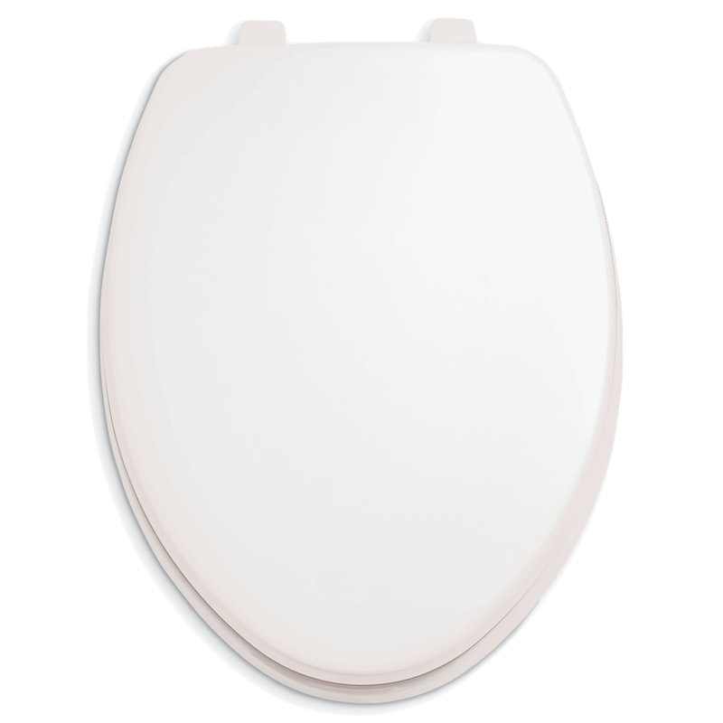American Standard Laurel Toilet Seat and Toilet Seat Cover Elongated, White