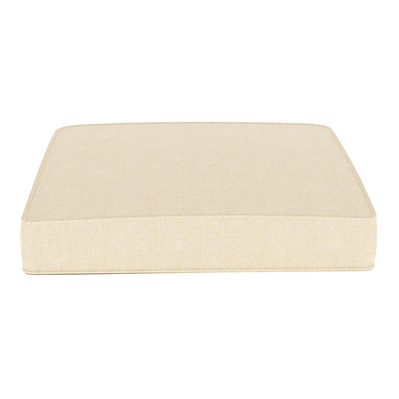 Amala Sunbrella® Outdoor Dining Seat Cushion, Canvas Canvas Sunbrella® Canvas
