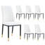 Ensemble de 4 chaises de salle à manger Modern