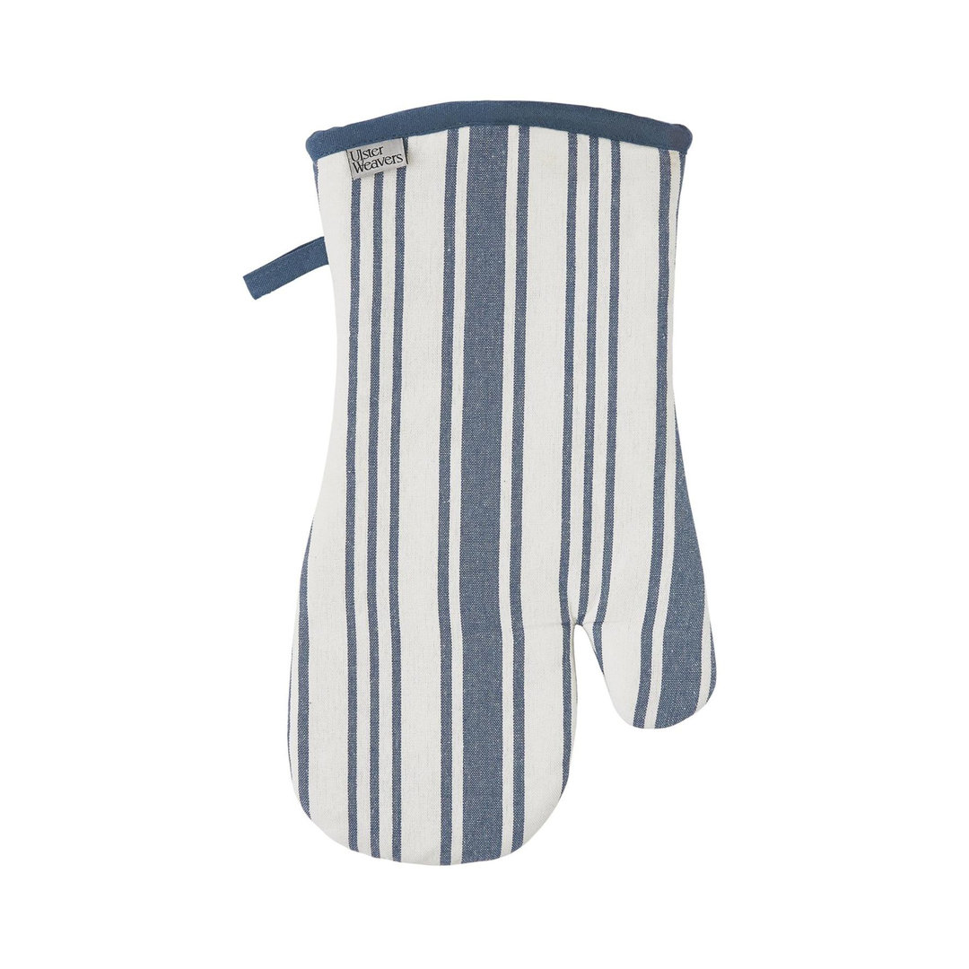 Ulster Weavers Denim Stripe Gestreifter Ofenhandschuh aus 100% Baumwolle