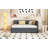 Upholstered Daybed With Trundle Twin Size Sofa Bed Frame No Box Spring Needed-924194797
