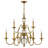 Eleanor Nine-Light Candle Chandelier w/ Crystal Accents-504526926